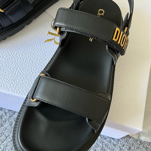 Brand New Christian Dior DIORACT SANDAL Size 39 - Picture 10 of 13